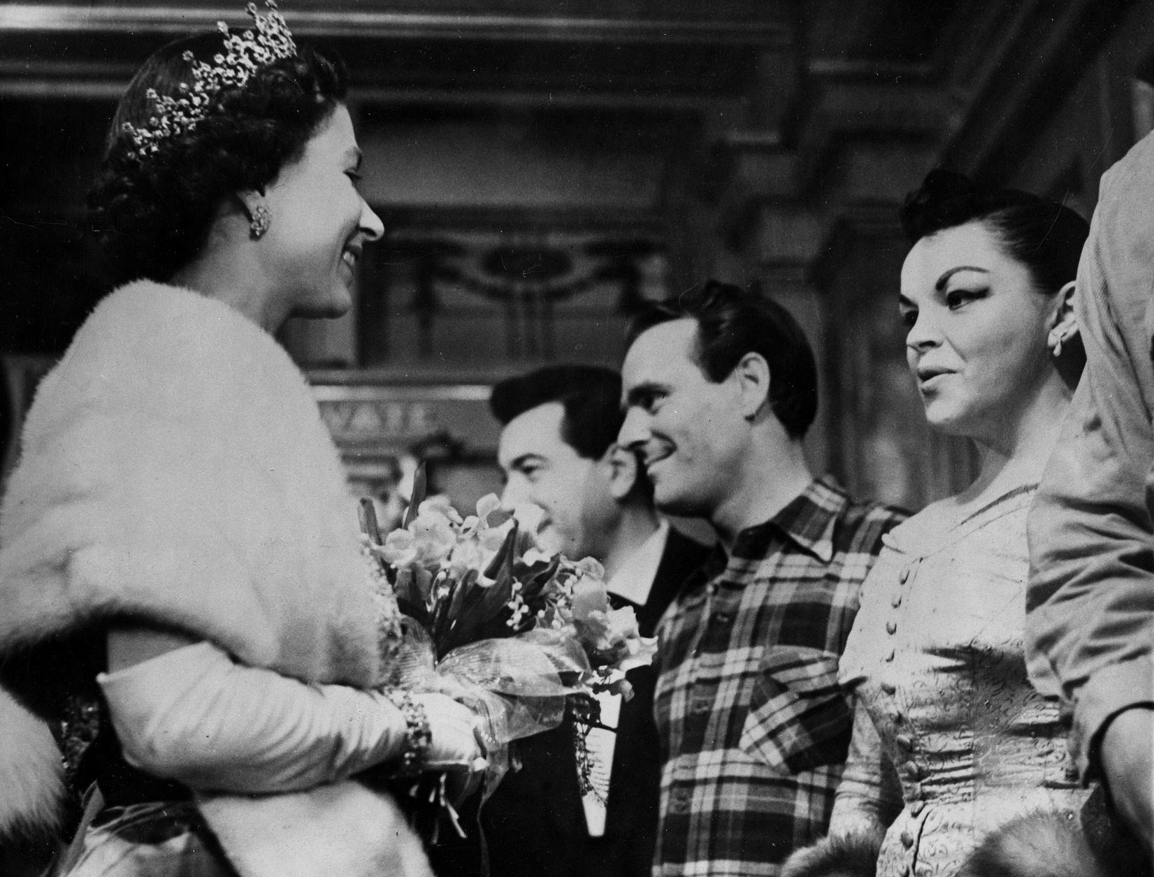 1957: Queen Elizabeth, Judy Garland